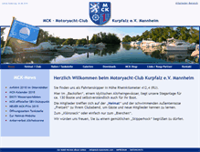 Tablet Screenshot of mck-mannheim.com